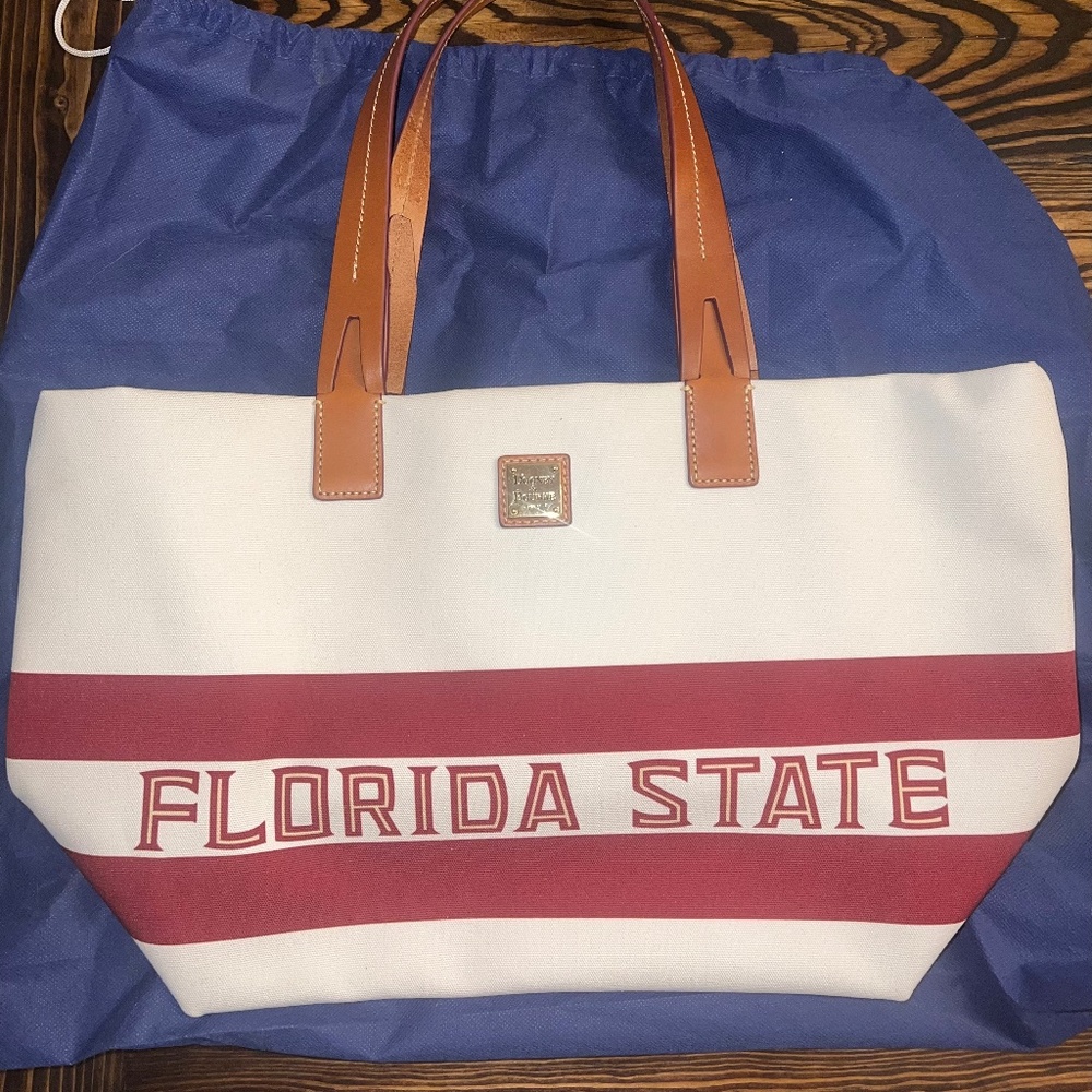 Florida state seminoles Dooney and Bourke tote bag